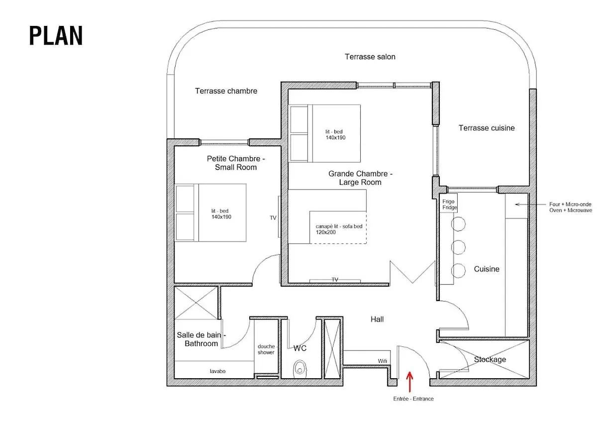 Calm And Cosy 60M2 Apartment Near Matabiau Station Τουλούζη